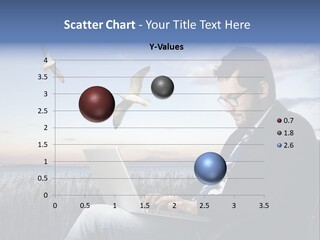 Businesspeople Sunset Thoughtful PowerPoint Template