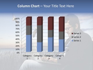 Businesspeople Sunset Thoughtful PowerPoint Template