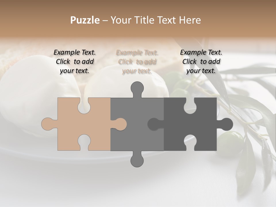 Slice Napkin Food PowerPoint Template