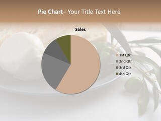 Slice Napkin Food PowerPoint Template