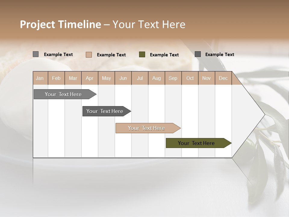 Slice Napkin Food PowerPoint Template