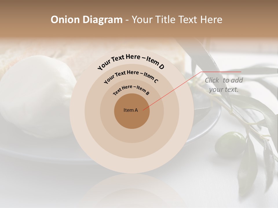 Slice Napkin Food PowerPoint Template