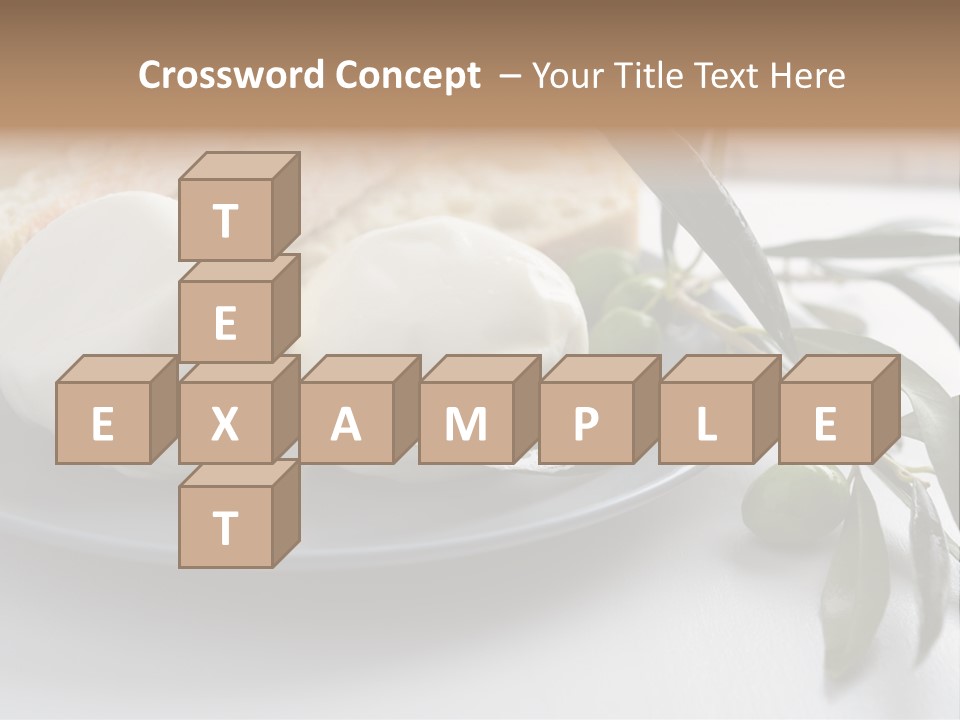 Slice Napkin Food PowerPoint Template