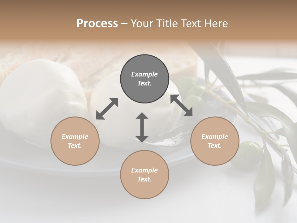 Slice Napkin Food PowerPoint Template