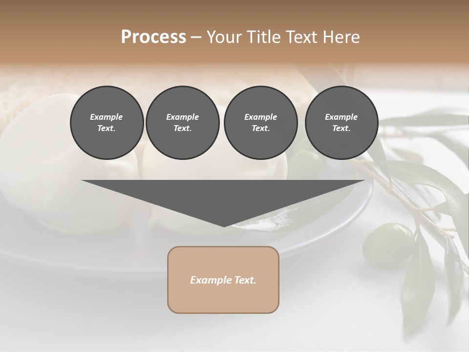 Slice Napkin Food PowerPoint Template