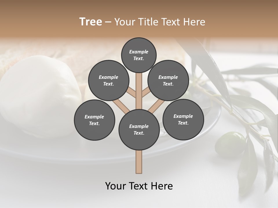 Slice Napkin Food PowerPoint Template