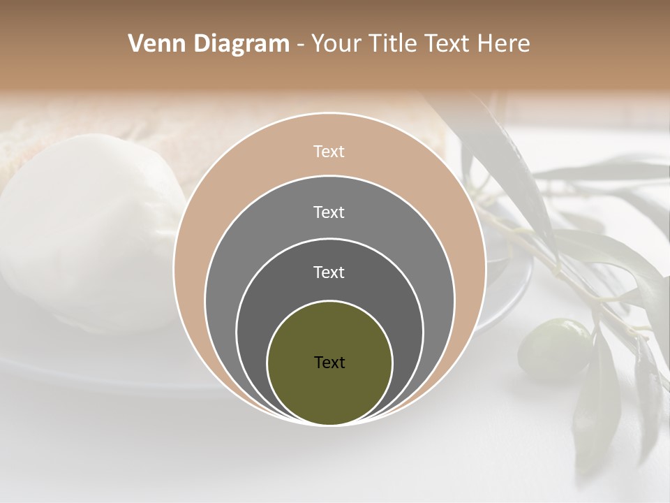 Slice Napkin Food PowerPoint Template