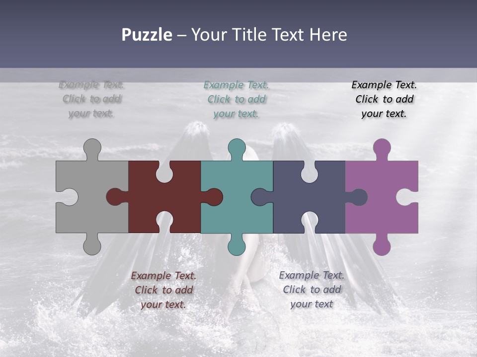 Sea Ocean Fairy PowerPoint Template