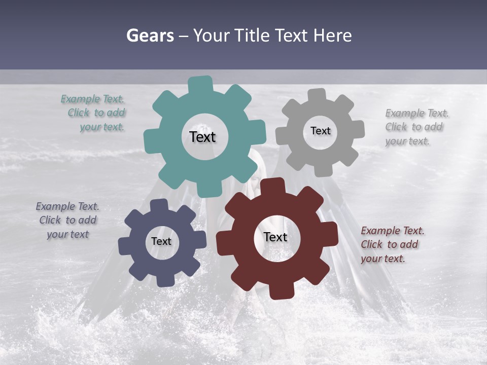 Sea Ocean Fairy PowerPoint Template