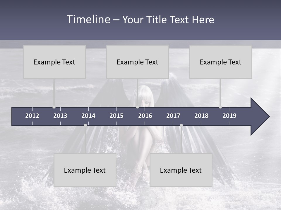 Sea Ocean Fairy PowerPoint Template