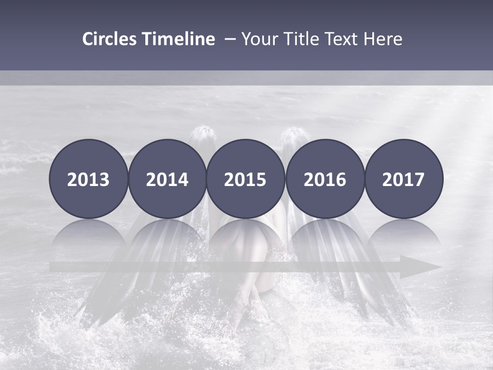 Sea Ocean Fairy PowerPoint Template