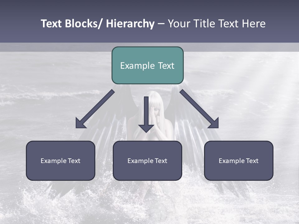 Sea Ocean Fairy PowerPoint Template