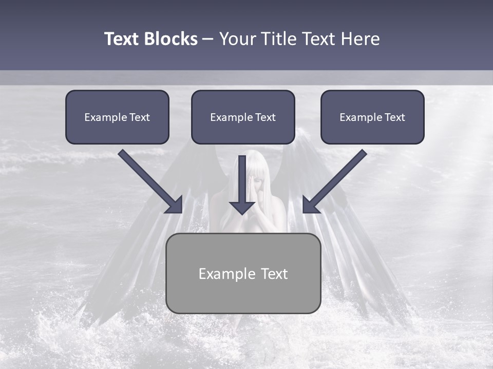 Sea Ocean Fairy PowerPoint Template