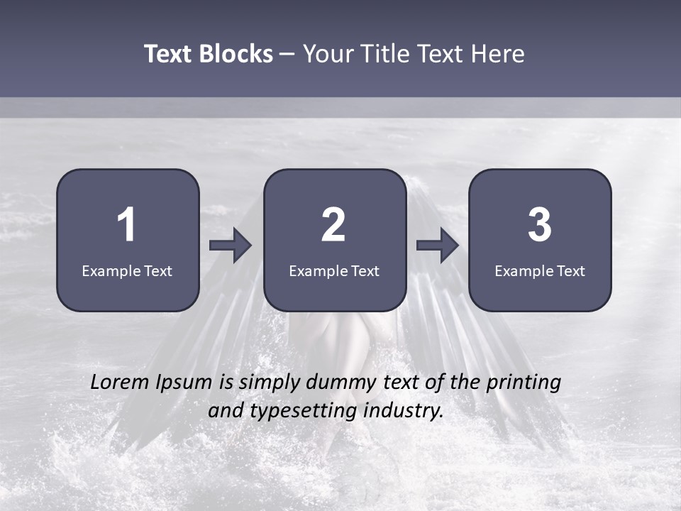 Sea Ocean Fairy PowerPoint Template