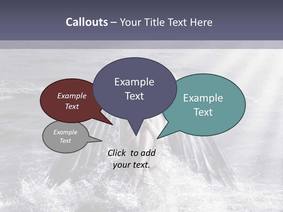 Sea Ocean Fairy PowerPoint Template