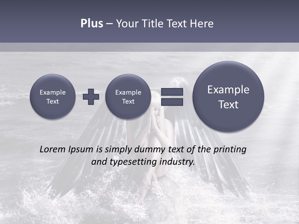 Sea Ocean Fairy PowerPoint Template