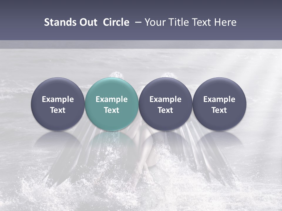 Sea Ocean Fairy PowerPoint Template
