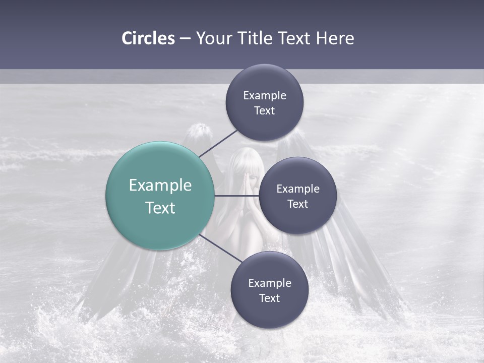 Sea Ocean Fairy PowerPoint Template