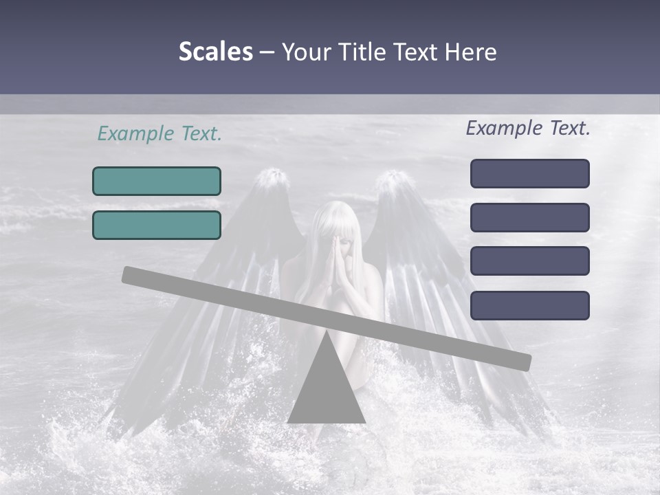 Sea Ocean Fairy PowerPoint Template