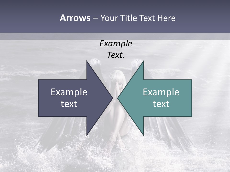 Sea Ocean Fairy PowerPoint Template