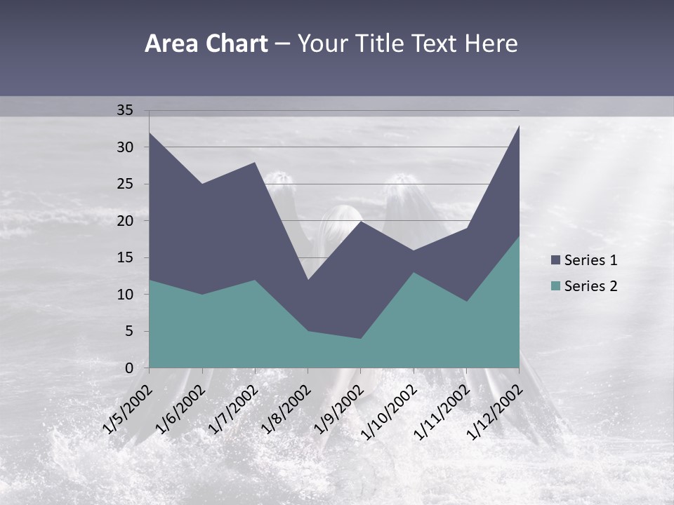 Sea Ocean Fairy PowerPoint Template