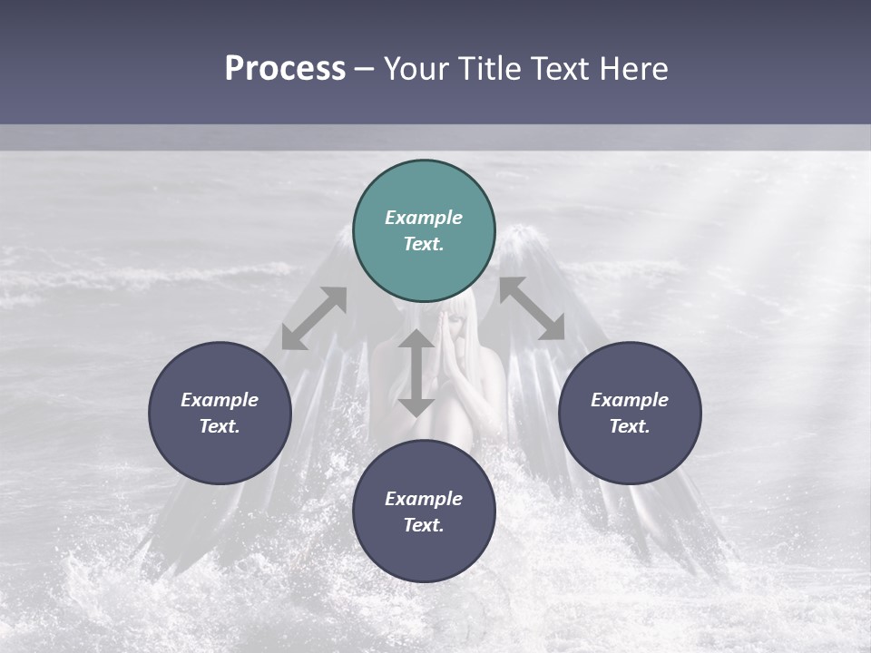 Sea Ocean Fairy PowerPoint Template