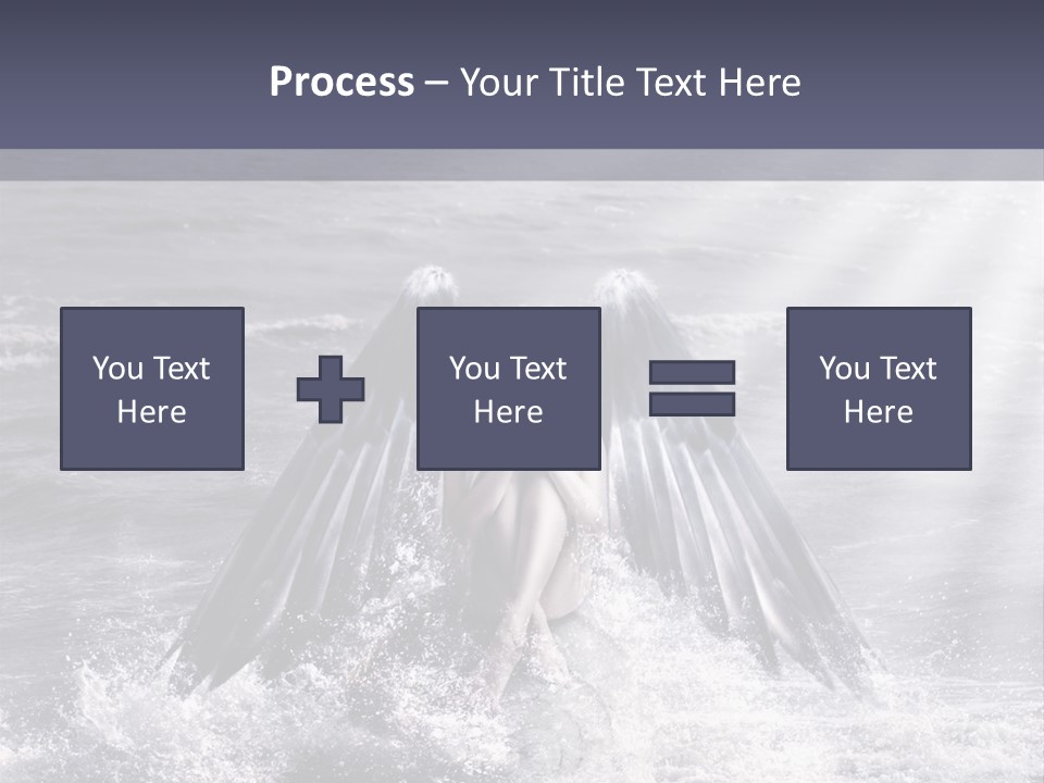 Sea Ocean Fairy PowerPoint Template
