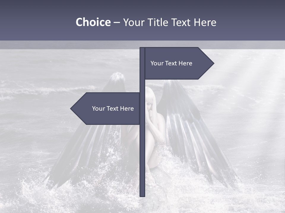 Sea Ocean Fairy PowerPoint Template