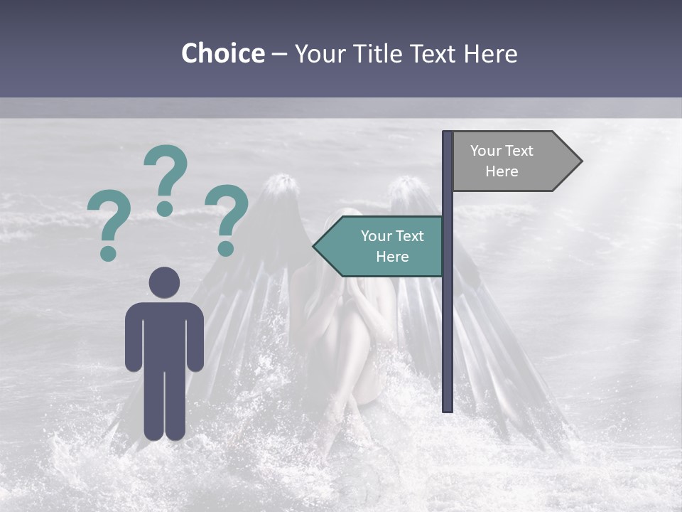 Sea Ocean Fairy PowerPoint Template