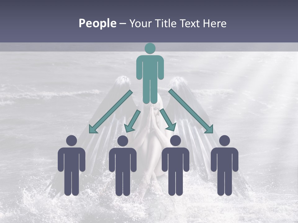 Sea Ocean Fairy PowerPoint Template