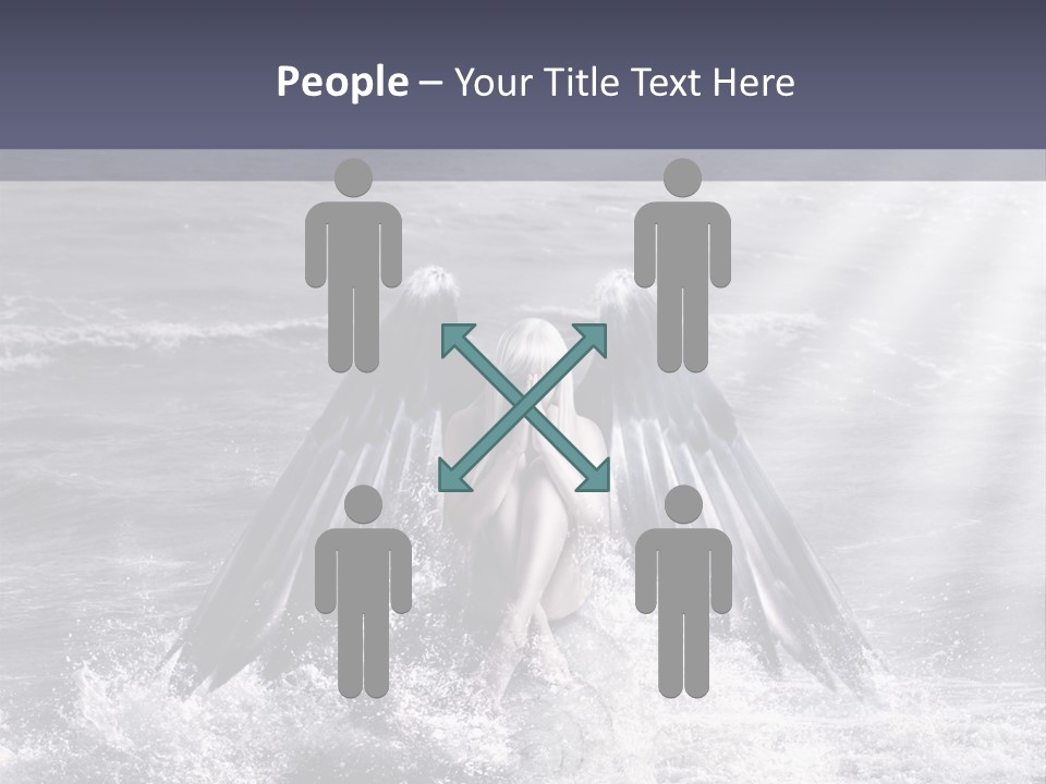 Sea Ocean Fairy PowerPoint Template