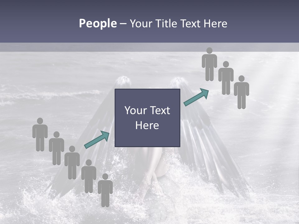 Sea Ocean Fairy PowerPoint Template