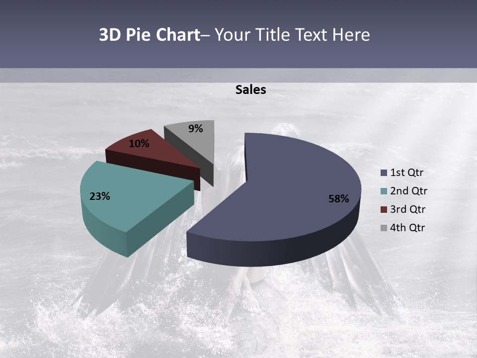 Sea Ocean Fairy PowerPoint Template