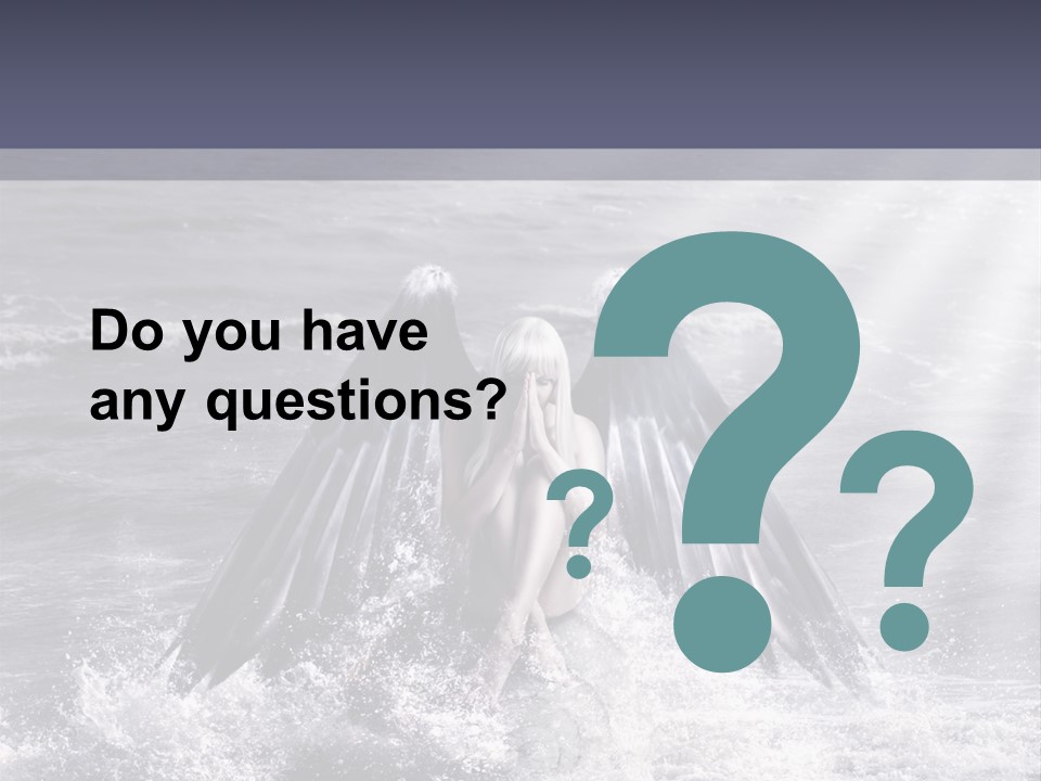 Sea Ocean Fairy PowerPoint Template