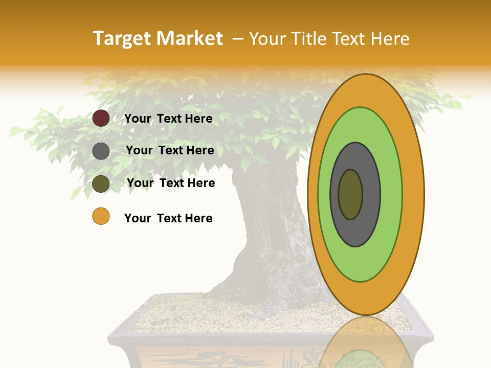 Plant Ficus Small PowerPoint Template