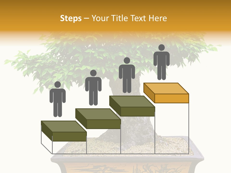 Plant Ficus Small PowerPoint Template