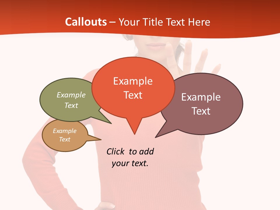 Showing Bored Insult PowerPoint Template