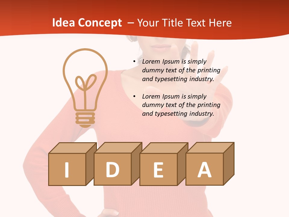 Showing Bored Insult PowerPoint Template