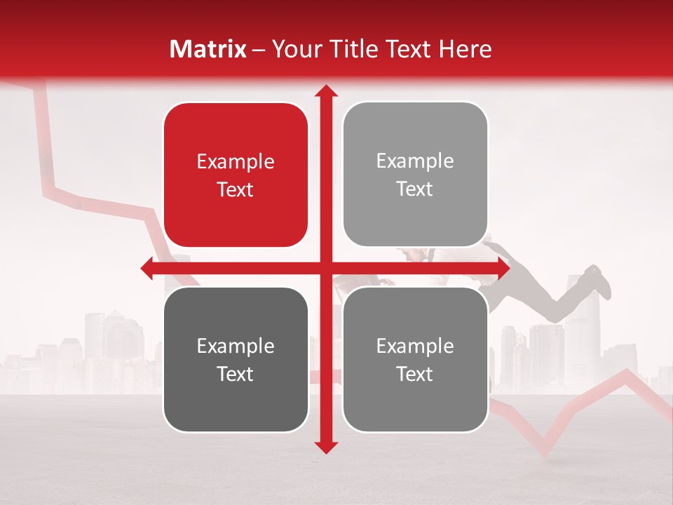 Opportunity Economy Economic PowerPoint Template