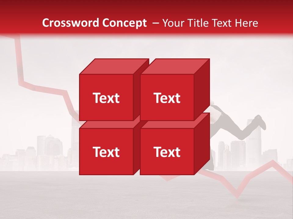 Opportunity Economy Economic PowerPoint Template