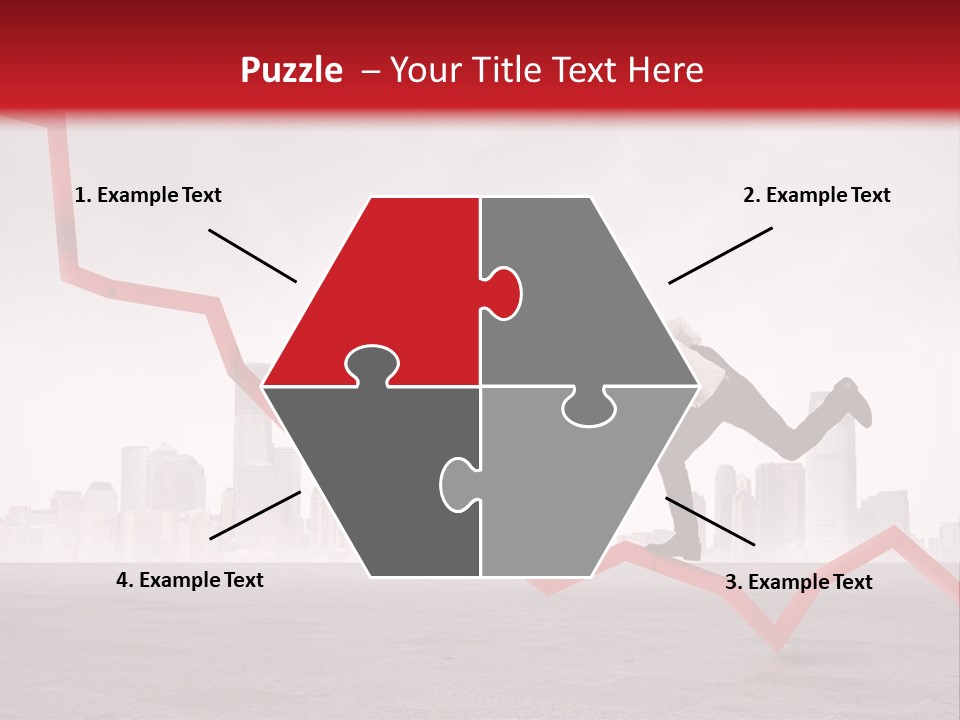Opportunity Economy Economic PowerPoint Template