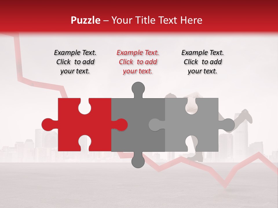 Opportunity Economy Economic PowerPoint Template