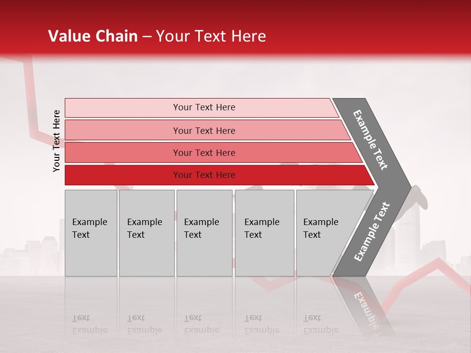 Opportunity Economy Economic PowerPoint Template