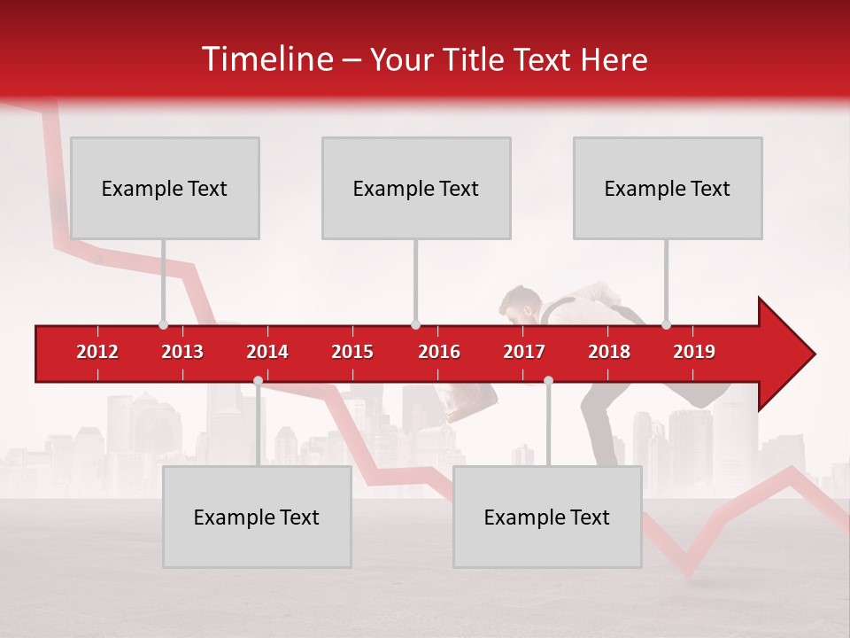 Opportunity Economy Economic PowerPoint Template