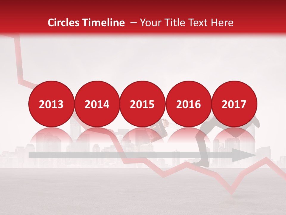 Opportunity Economy Economic PowerPoint Template