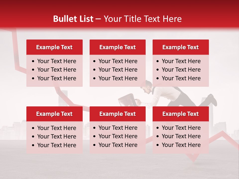 Opportunity Economy Economic PowerPoint Template