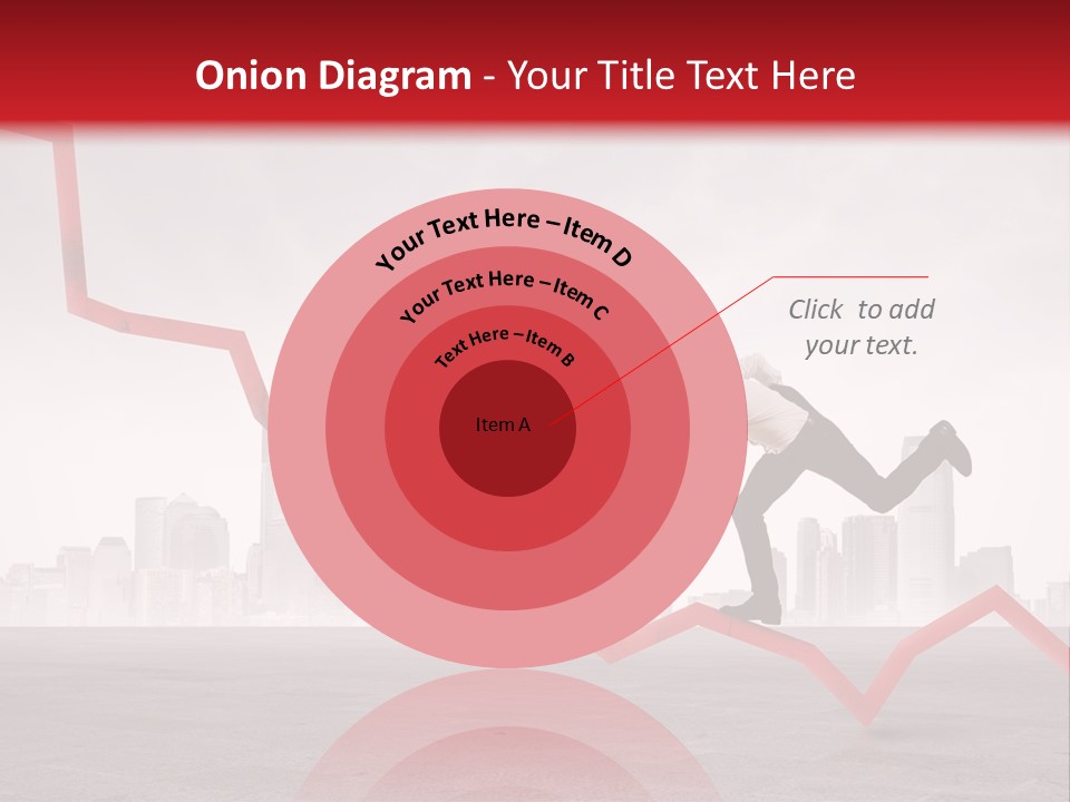 Opportunity Economy Economic PowerPoint Template
