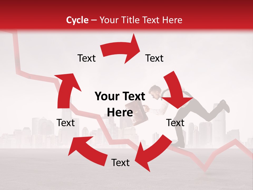 Opportunity Economy Economic PowerPoint Template