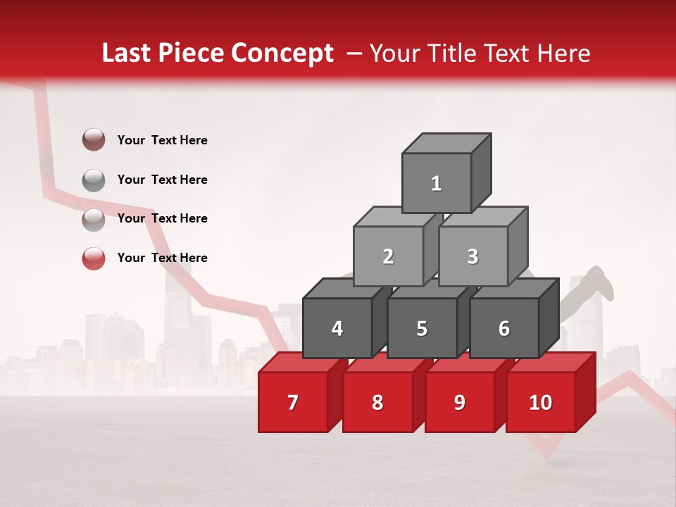 Opportunity Economy Economic PowerPoint Template