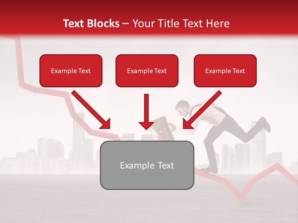 Opportunity Economy Economic PowerPoint Template